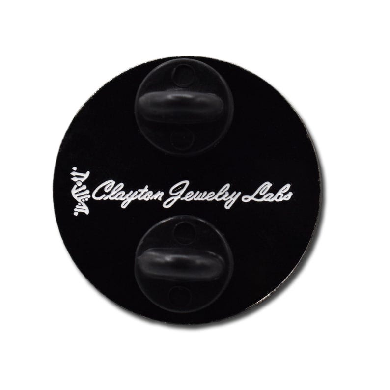 Emaille pin planeet Neptunus afbeelding 2