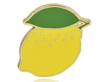 Lemon Lemonade Enamel Pin