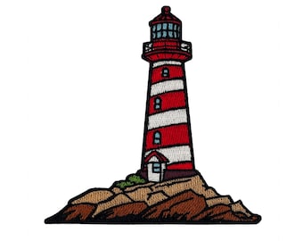Parche termoadhesivo bordado de faro