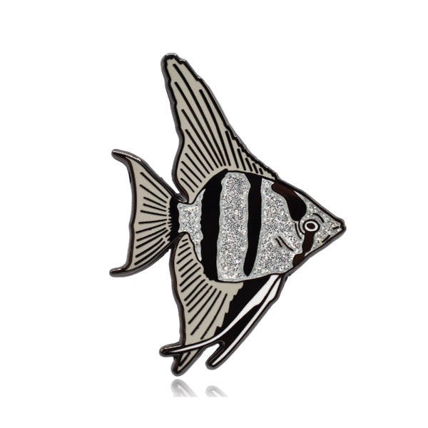 Angelfish Hard Enamel Pin