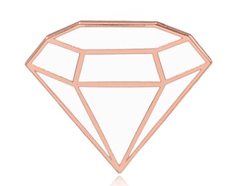 Diamond Hard Enamel Pin