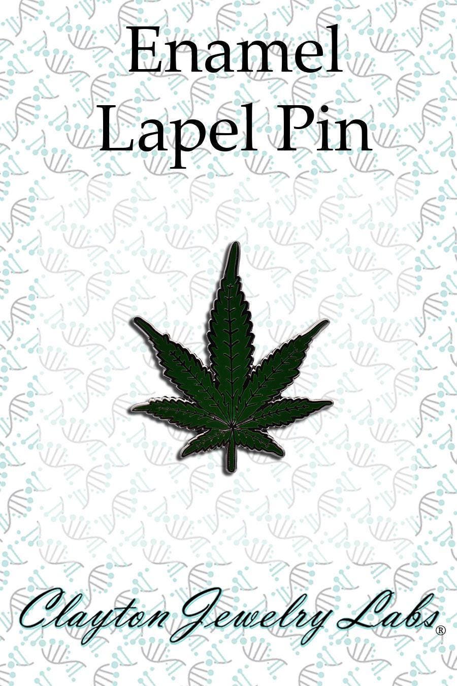 Marijuana Weed Leaf Enamel Lapel Pin - Etsy