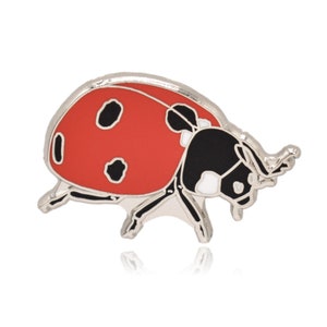 Ladybug Ladybird Insect Hard Enamel Pin