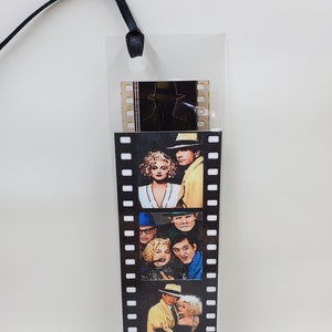 Dick Tracy Original 35mm Movie Film Cell bookmark, Rare Movie Film Cell Bookmark