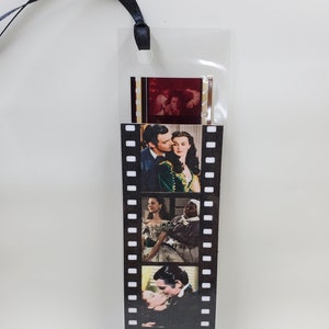 GWTW Original 35mm Movie Film Cell bookmark, Rare Movie Film Cell Bookmark