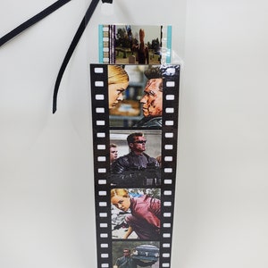 Terminator 3 Original 35mm Movie Film Cell bookmark, Rare Movie Film Cell Bookmark