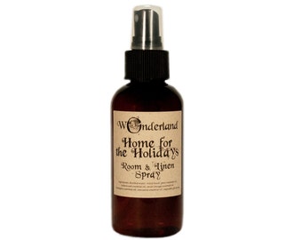 Holiday Room Spray,  Home for the Holidays Room Spray, Room Spray, Christmas Room Spray, All Natural Room Spray, Holiday Air Freshener