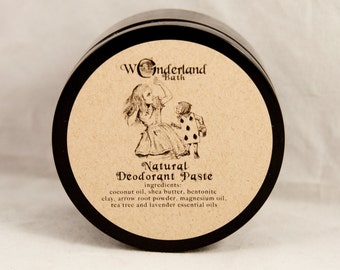 All Natural Deodorant Paste