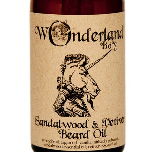 Baardolie, sandelhoutbaardolie, baardolie vetiver, volledig natuurlijke baardolie, herenverzorging, cadeau voor hem, baardverzorging, baardconditioner
