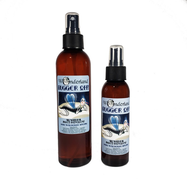 Bugger Off Insect Repellent Bug Spray Natural Mosquito Etsy