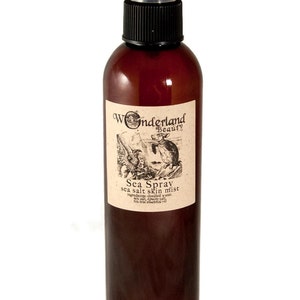 Tea Tree All natural Salt Therapy Skin Spray, Deodorizing Body Spray, Unisex Skin Care