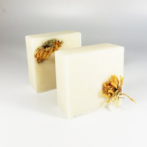 The Gardner coconut oil soap, exfoliating soap, unisex soap, handmade soap, coconut oil soap, vegan soap, peppermint soap, image 2