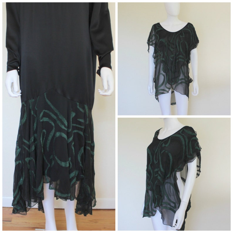 1970s Holly Harp Purple Maxi Shirt Dress