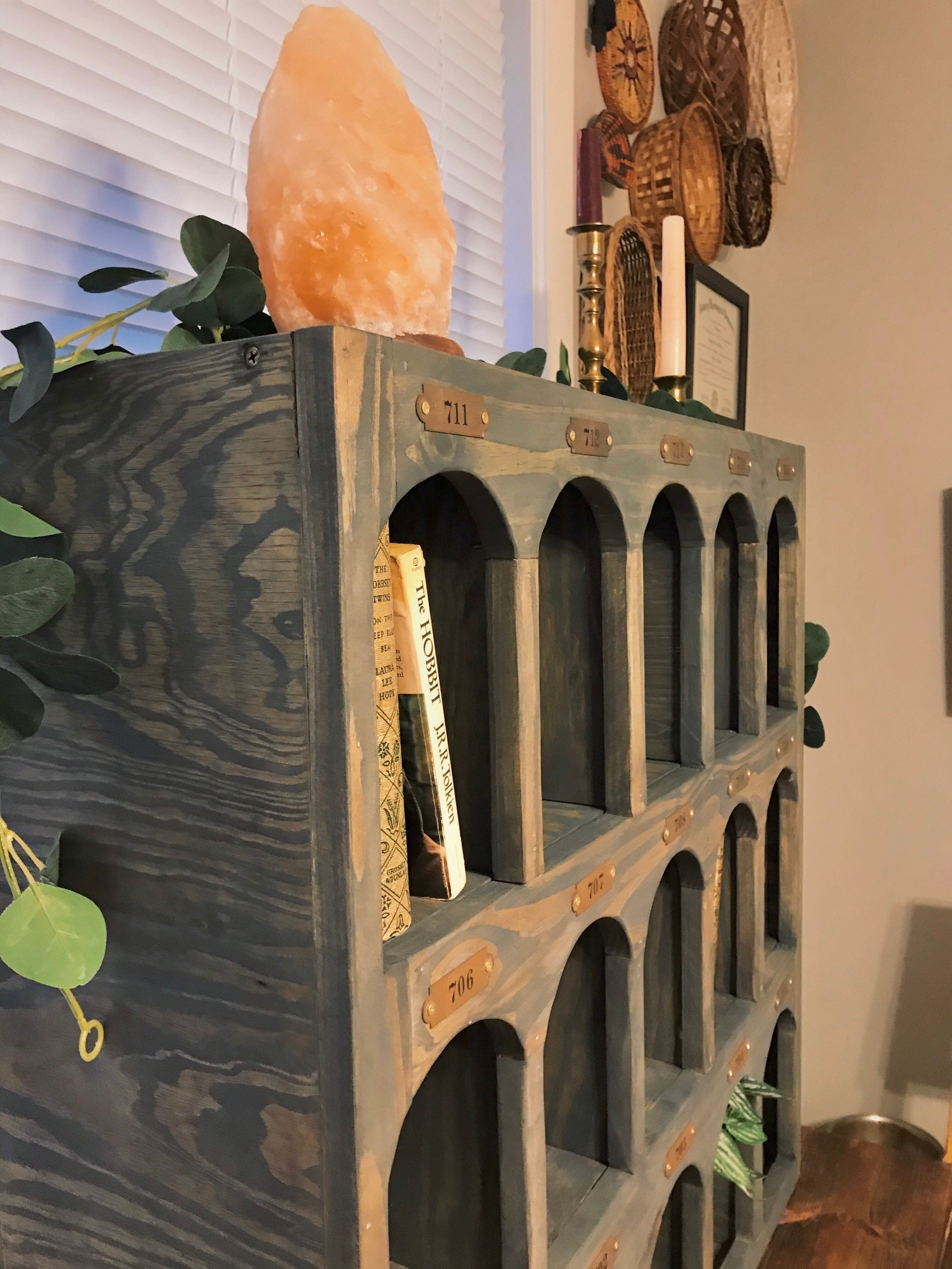 Vintage Cubbies Pigeon Hole Cubbyhole Arches