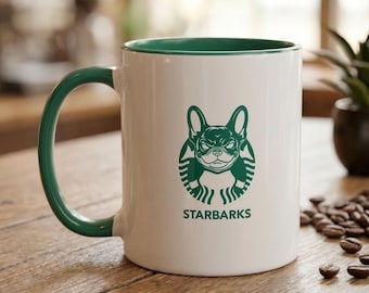 Funny French Bulldog Mug, Gift for Frenchie Lovers