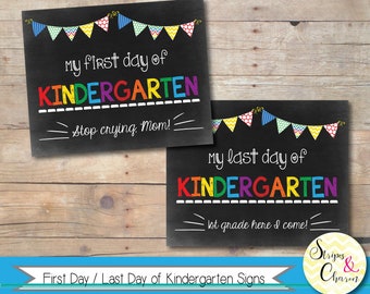 Stop Crying Mom It's Just My First Day of Preschool Sign - Etsy