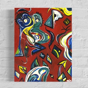 Abstract Face Painting