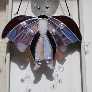 Moth Stained Glass Suncatcher image 4