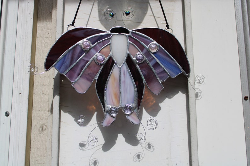 Moth Stained Glass Suncatcher image 4