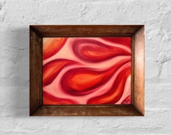 Abstract Painting with Frame
