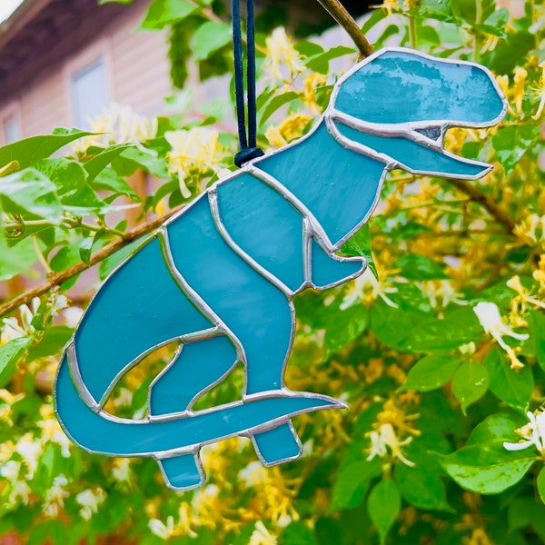 Stained Glass T Rex Patterns Etsy