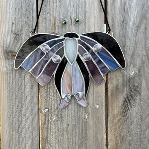 Moth Stained Glass Suncatcher image 3