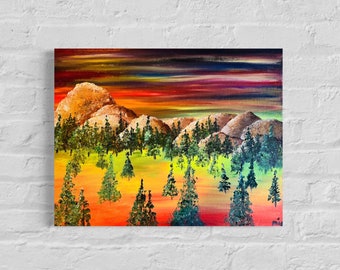 Abstract Landscape Painting