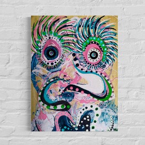 Abstract Lady Painting
