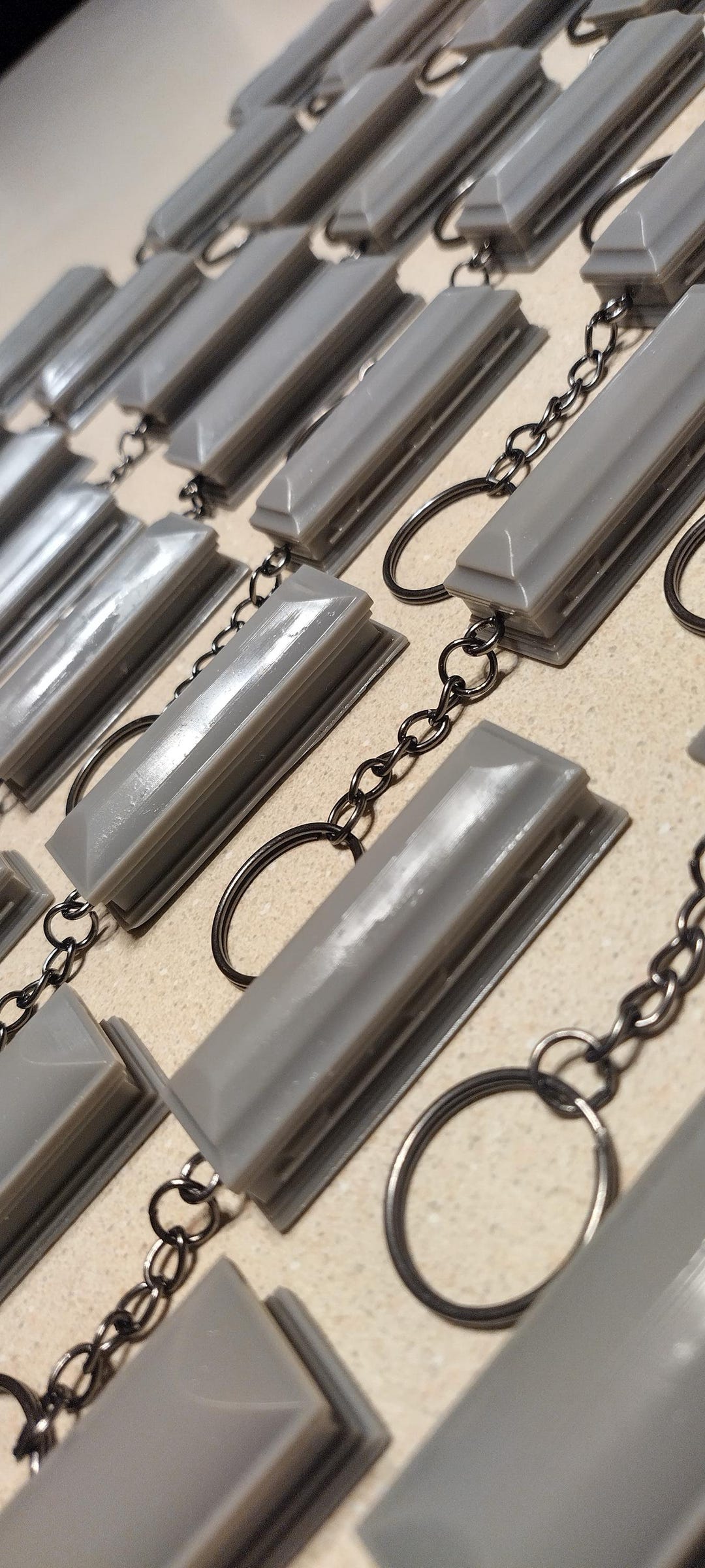 Grey Casket Key Chain - Etsy