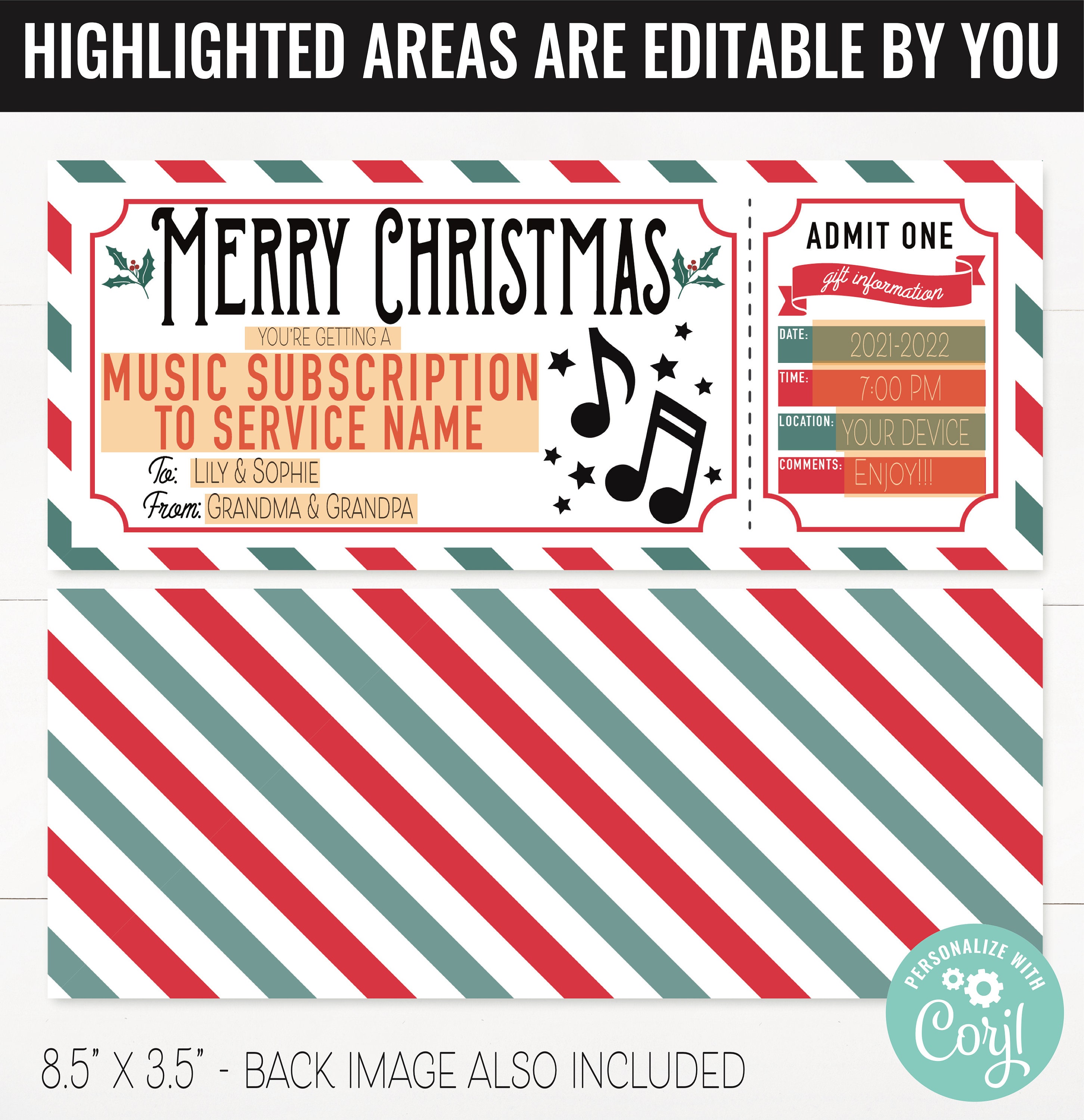 Music sale subscription box