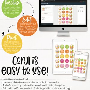 Twotti Fruitti Birthday Party Decorations, Fruit Cupcake Toppers, Tutti Fruitti, Girls Second Birthday, 2nd Birthday, Fruit Party Printable image 3