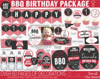Bbq Birthday Party | Etsy