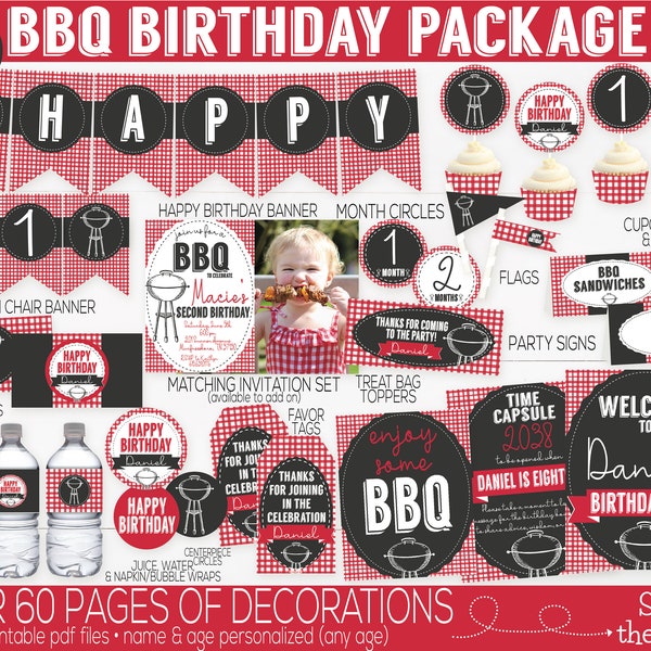 Bbq Decorations - Etsy