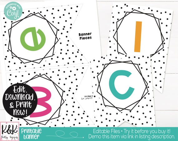 Bright Colors Rainbow Theme Classroom Banner Printable, Teacher Supply, Classroom Teacher Decoration and Supplies, Welcome Back Banner Il_570xn