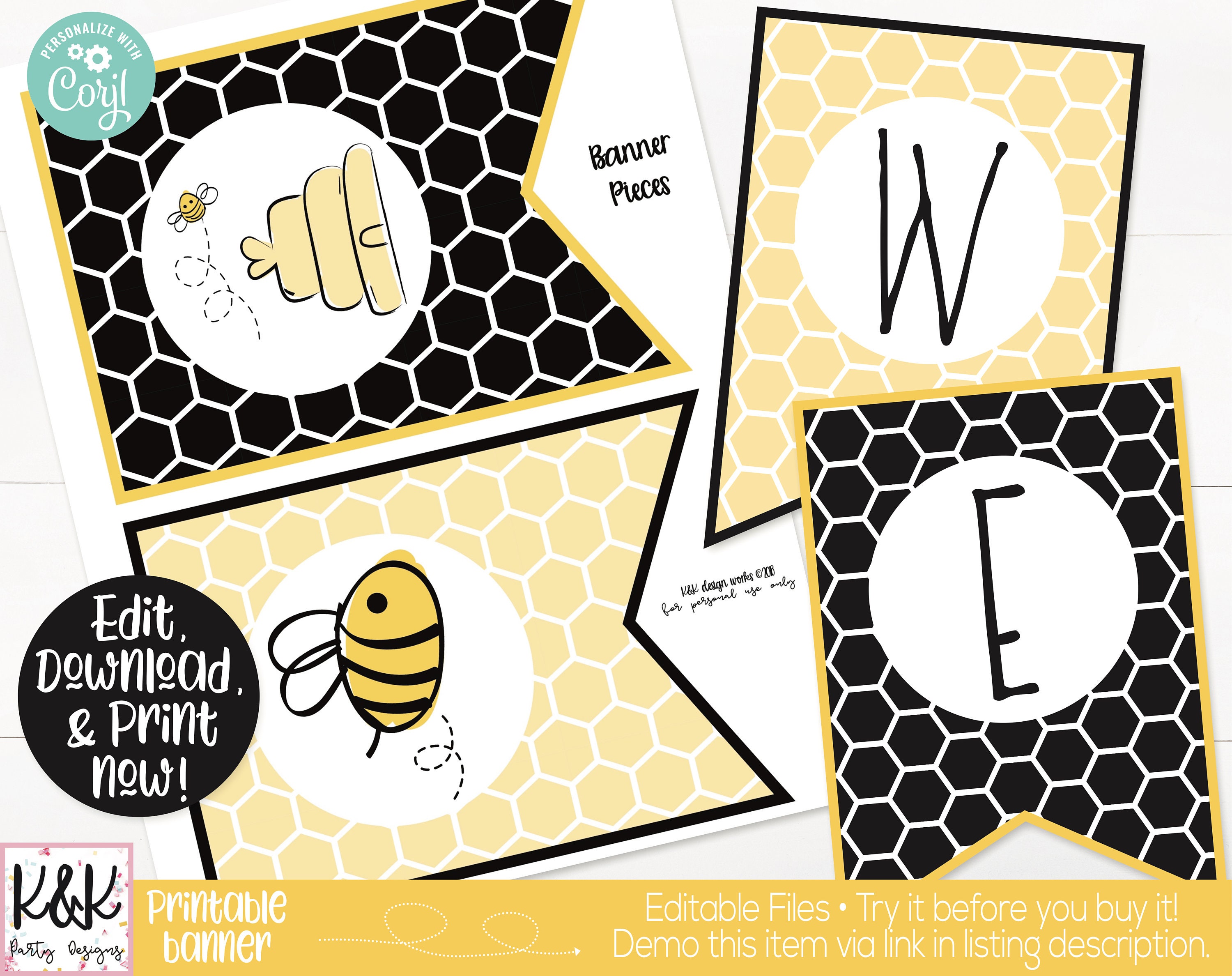 3 Pieces Bee Table Decor Signs Bee Classroom Decorations Bee Decorations for Classroom Bee Themed Classroom Bee Stuff Bumble Bee Decorations for Home