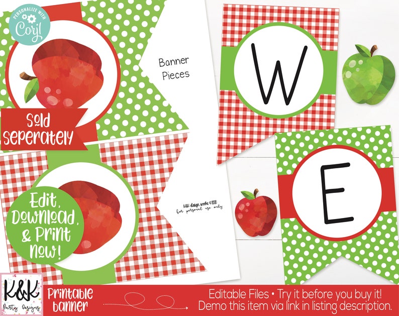 Apple Theme Classroom Editable Behavior Clip Chart Printable Etsy