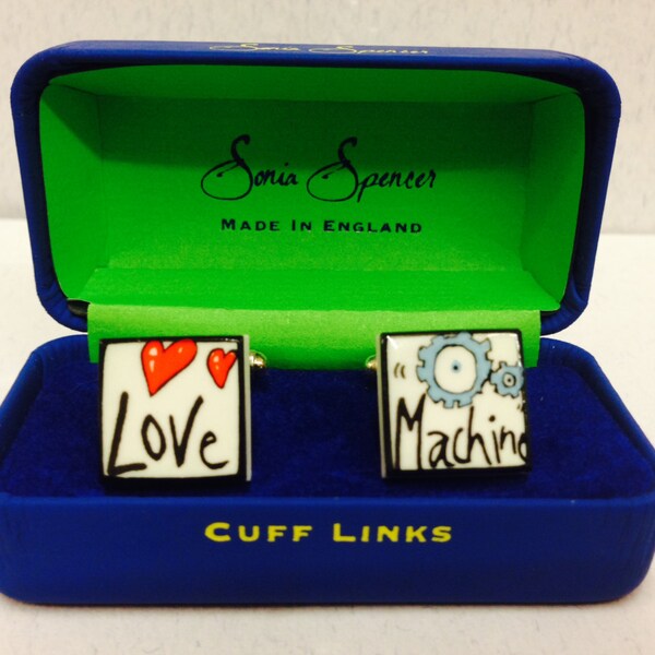 Sonia Spence Love Machine Cufflinks