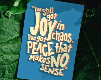 I've Still Got Joy in Chaos - Digital Art Print