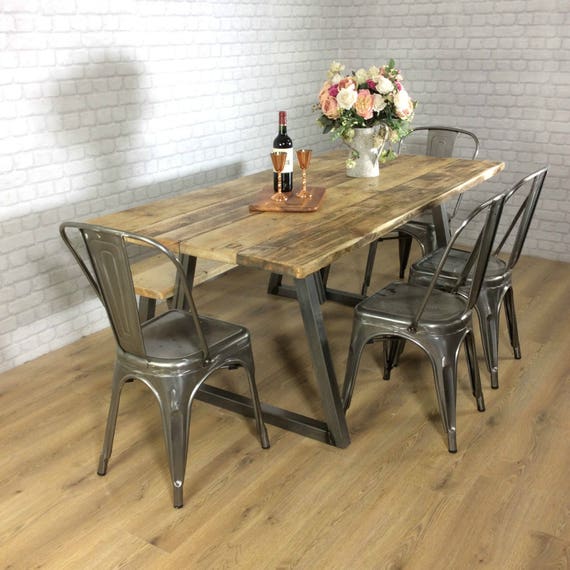 Reclaimed Wood Table Tops - Restaurant & Cafe Supplies Online