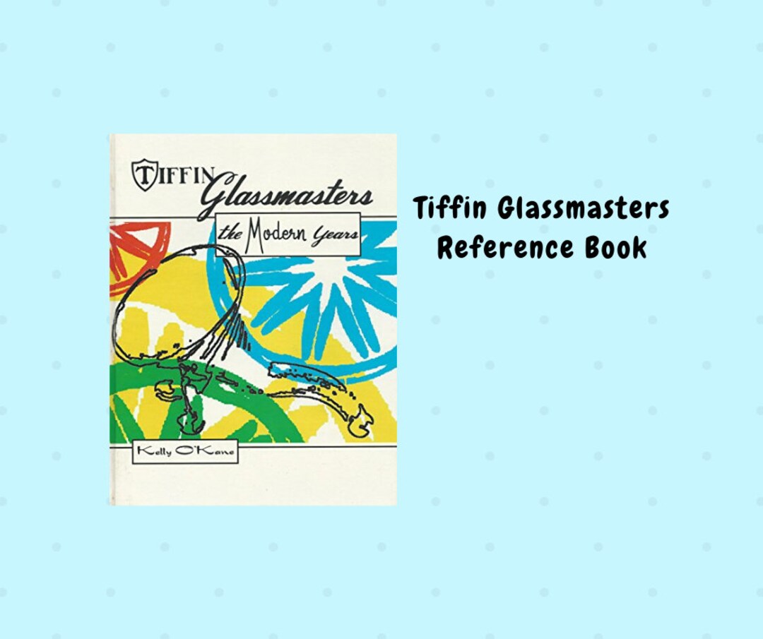 Vintage Book tiffin Glassmasters the Modern Years 1998 O'kane 1st