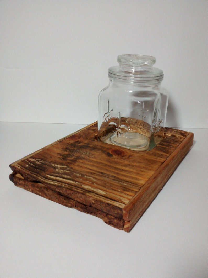 Handcrafted Pine Wood Smoking Tobacco Tray with Glass Humidor Etsy