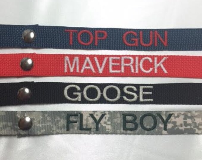 Luggage Tags Embroidered Personalized in a Wide Variety of Etsy