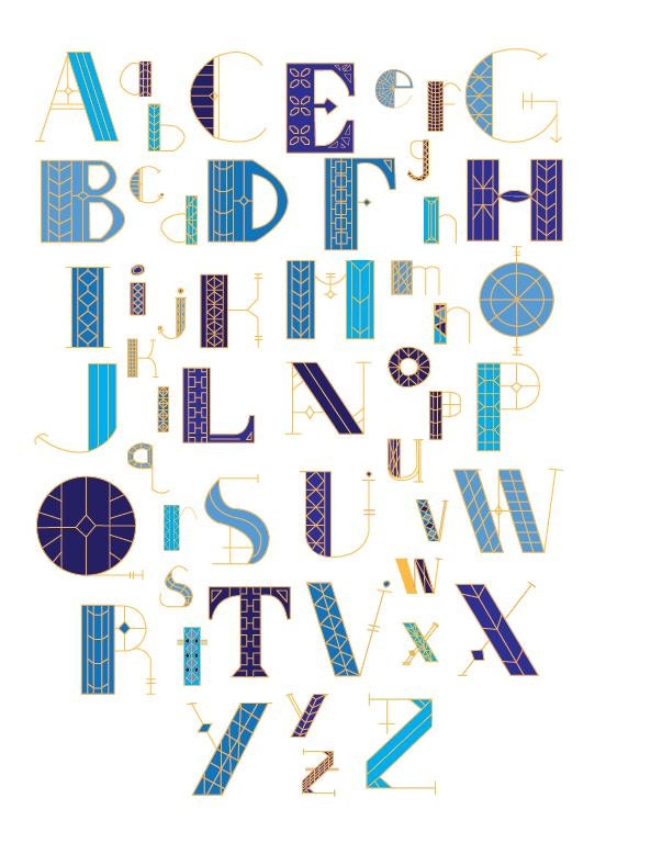 Upper and Lowercase Alphabet Print | Etsy