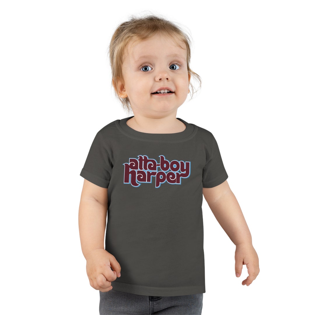 Atta Boy Harper Toddler Tshirt / Philadelphia Phillies / Etsy