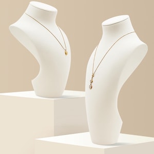 Necklace Bust, Necklace Holder, Mannequin Display, Jewelry Display, Jewelry Model Stand   DS2380
