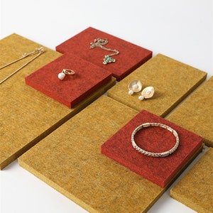 Schmuck-Platform-Tablett, Schmuck-display, Schmuck Organizer Tabletts, Schmuck Display Tablett DS1324