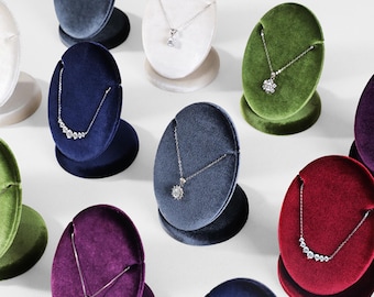 Pendant Holder, Necklace Display, Velvet Jewelry Display   DS2418