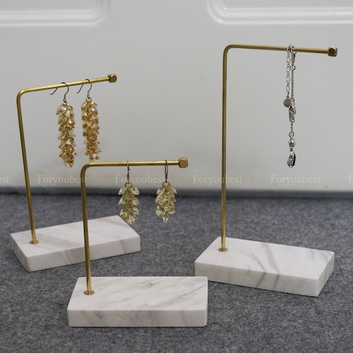 Marble Jewelry Display Jewelry Display Set Jewelry Display Etsy