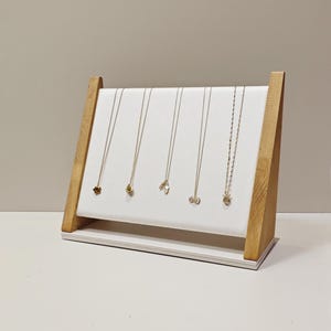 Wood Necklace Stand, Pendant Stand, Necklace Holder  DS2355
