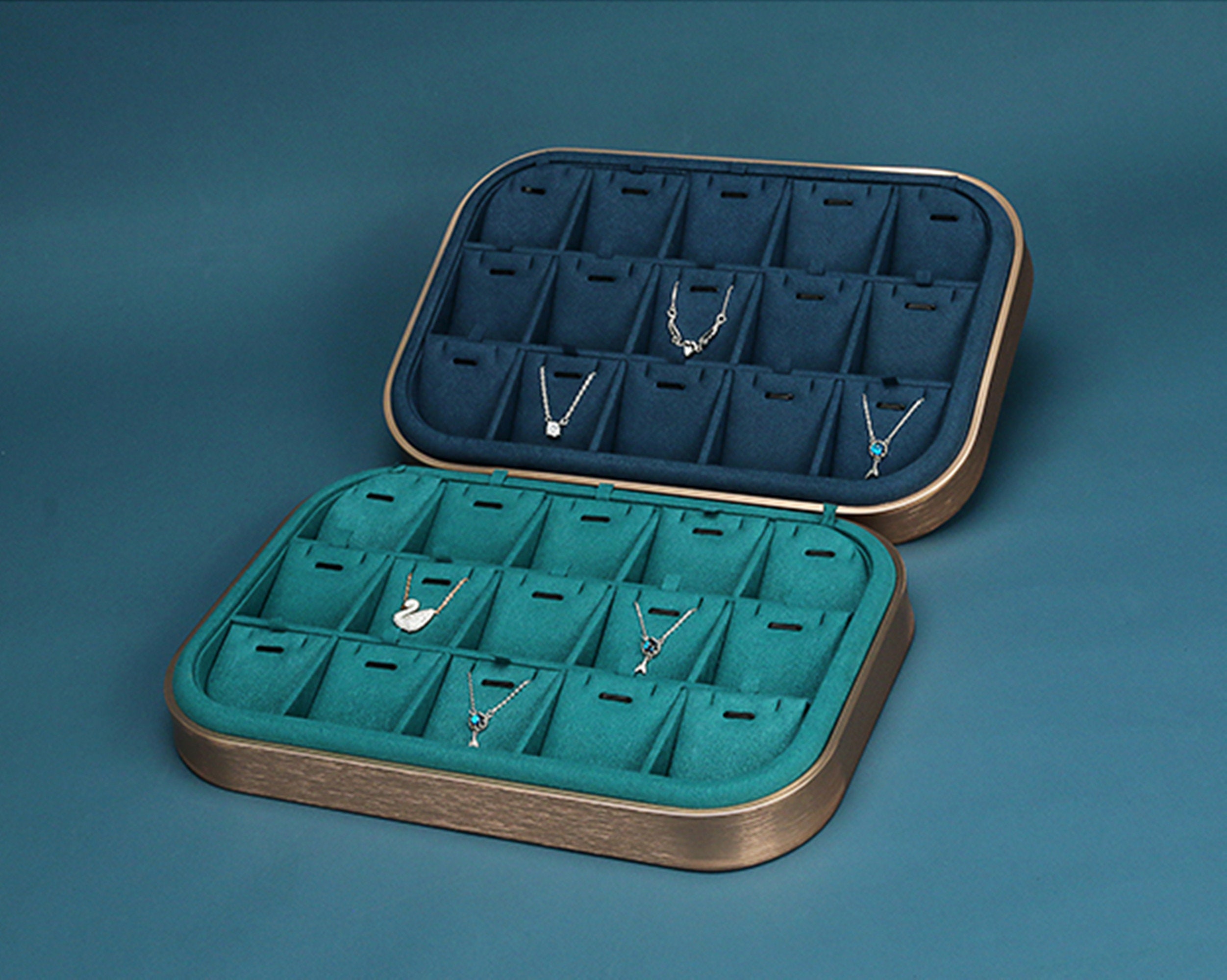 Velvet Pendant Holder Trays Pendant Display Trays Necklace Etsy